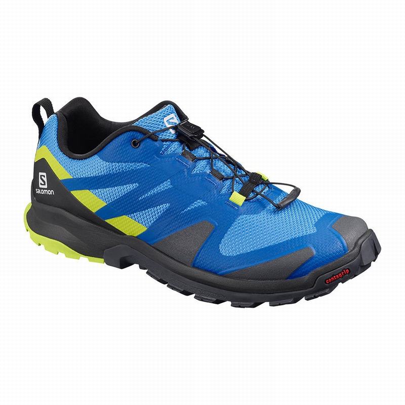 Salomon XA ROGG Zapatillas Trail Running Hombre - Azules / Negras - Colombia (38562-ITVW)